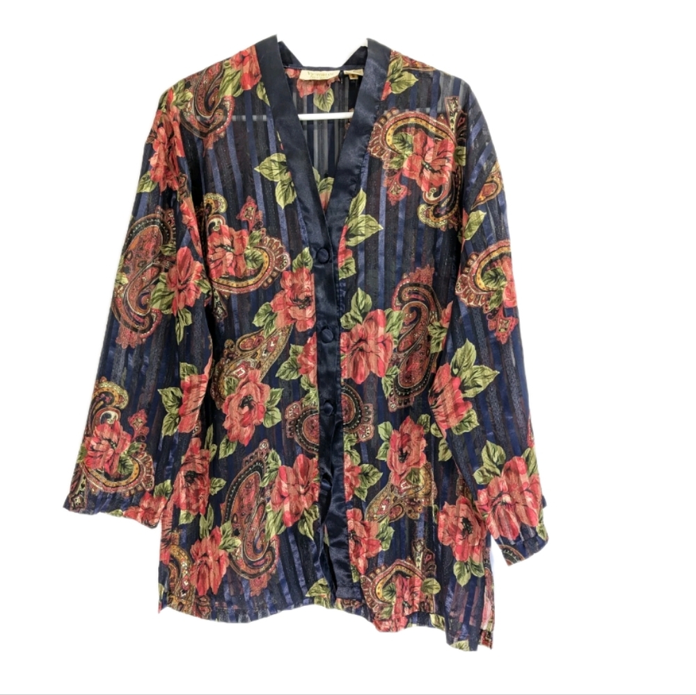 Vintage Victoria's Secret Sleep Shirt Medium Women Nightgown Luxury gold label